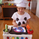This is not my kid, but he also loves Toca Kitchen